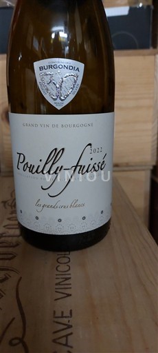 Burgundi Pouilly-fuissé Les grandes vignes 2022