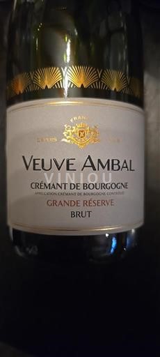 Burgund Crémant de Bourgogne Veuve Ambal Grande Réserve Ohne Jahrgang