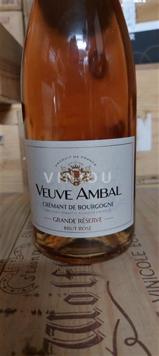 Burgundy Crémant de Bourgogne Veuve Ambal Grande Réserve Brut Rosé Non-Vintage