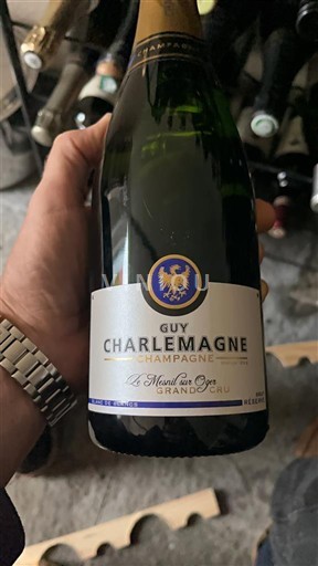 Champagne Sâm-panh Grand Cru Guy Charlemagne Le Mesnil sur Oger Grand Cru Không niên vụ