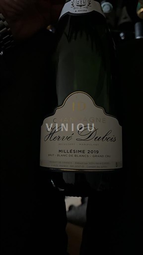 Champagne Nicht spezifiziert Hervé Dubois Millésime 2019