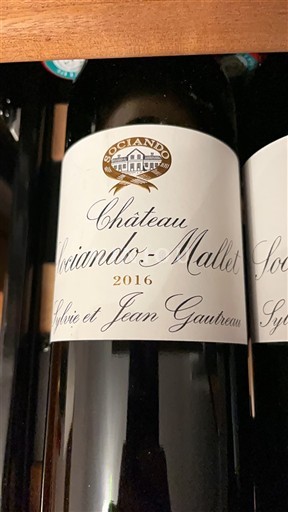 Bordeaux Haut-Médoc Château Sociando-Mallet 2016