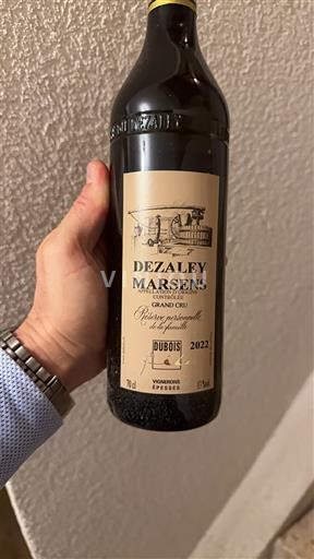 Vaud Lavaux AOC Dubois Fils Dézaley Marsens 2022