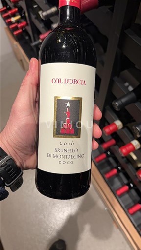 Toskana Brunelo di Montaldžino Col Orcia 2016