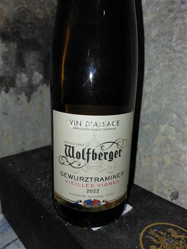 Alsace Grand Cru Wolfberger Gewurztraminer Vieilles Vignes 2022