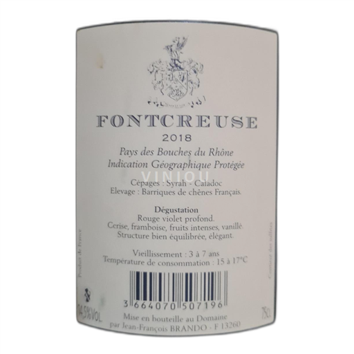 Provence, Ala-Rhônen laakso, Korsika Bouches-du-Rhône Fontcreuse 2018