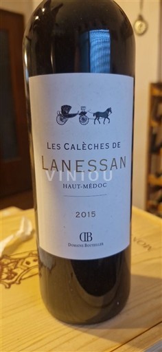 Bordeaux Haut-Médoc Lanessan Les Calèches de Lanessan 2015