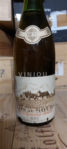 Thung lũng sông Loire Vouvray Clos du Bourg 1971