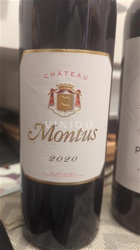 Tây Nam Madiran Château Montus 2020