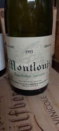 Burgundy Monthélie Vallée Morot 1993