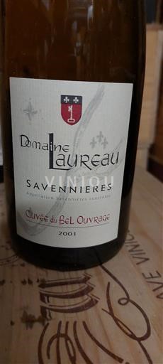 Loire Valley Savennières Domaine Laureau du Bel Ouvrage 2001