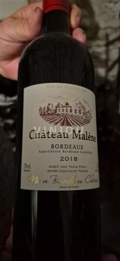 Bordeaux Château Malène 2018
