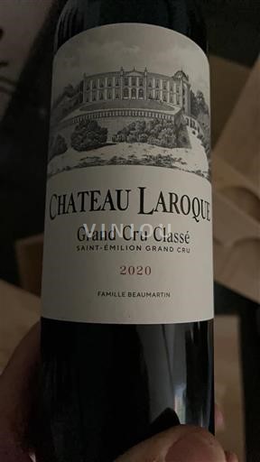 Bordeaux Saint-Émilion Grand Cru Grand Cru Classé Château Laroque 2020