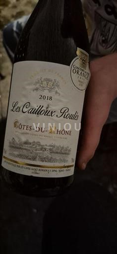 Vale do Ródano Côtes-do-Ródano Les Caves Saint-Roman Les Cailloux Roulés 2018