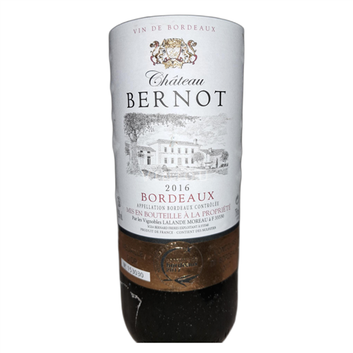 Bordeaux Château Bernot 2016