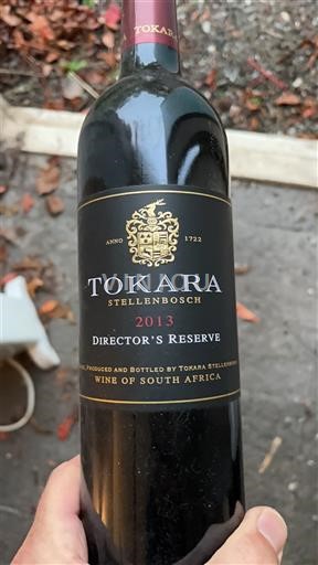 Pobrežní oblast Stellenbosch Tokara Director's Reserve 2013
