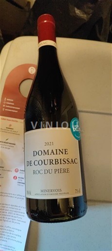 Languedoc Minervois Domaine Courbissac Roc du Pièrre 2021