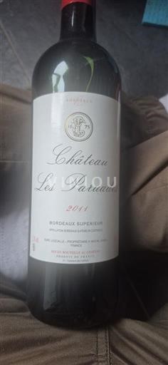 Bordeaux Bordeaux Supérieur Château Les Paruades 2011