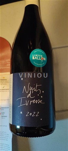 Loiren laakso Bourgueil Domaine La Taille aux Loups Nuits d'Ivresse 2022