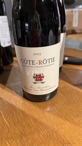 Rhônetal Côte-rôtie Maison Les Alexandrins 2023