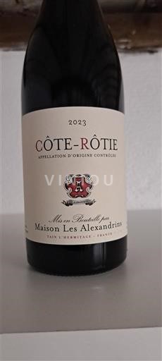 Thung lũng Rhône Côte-rôtie Maison Les Alexandrins 2023