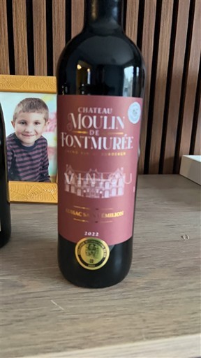 Bordeaux Lussac-Saint-Émilion Château Moulin de Fontmurée 2022