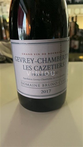 Burgundsko Gevrey-Chambertin Premier Cru Domaine Bruno Clair Les Cazetiers 2017