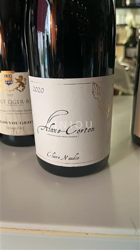 Bourgogne Aloxe-Corton Claire Naudin 2020