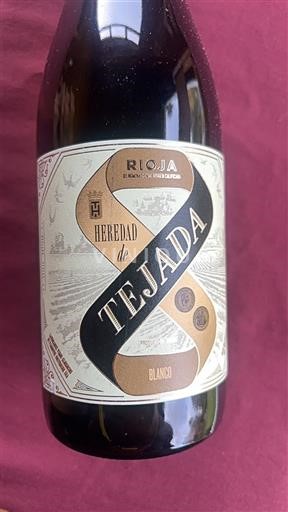 Wijnen Blanc sec Heredad de Tejada 2024 Spanje La Rioja Rioja DO