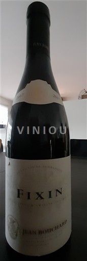 Burgundy Fixin Jean Bouchard 2017