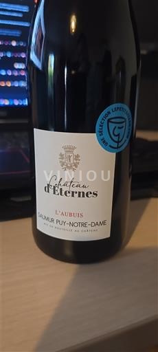 Thung lũng sông Loire Saumur Puy-Notre-Dame Château Éternes L'Aubuis 2019