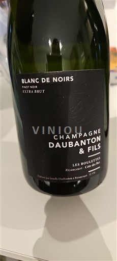 Champagne Champagne Daubanton & Fils Les Boulettes Ikke-årgang