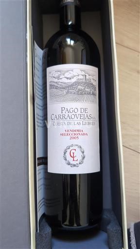 Castilien og León Ribera del Duero Pago de Carraovejas Cuesta de las Liebres Vendimia Seleccionada 2005