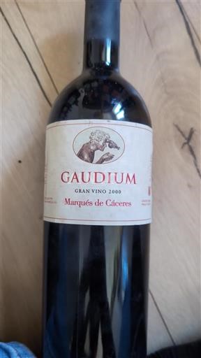 La Rioja Rioja Marqués de Cáceres Gaudium 2000