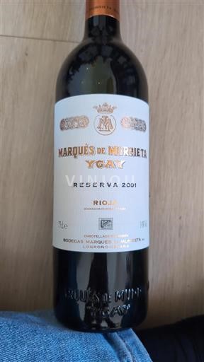La Rioja Rioja Marqués de Murrieta Ygay Reserva 2001