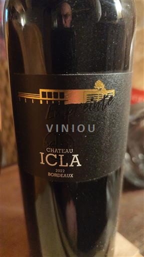 Bordéus Château Icla Empreinte 2022