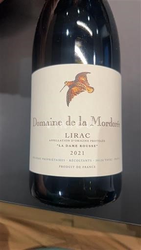 Thung lũng Rhône Lirac Domaine La Mordorée La Dame Rousse 2021
