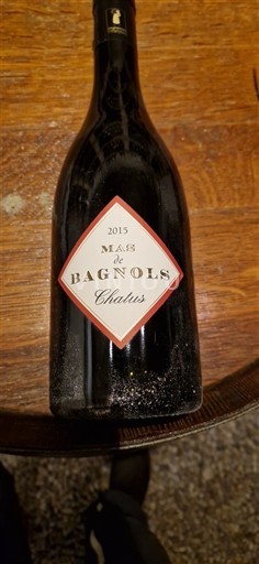 Vinos Rouge sec Chatus Mas de Bagnols 2015 Francia Valle del Ródano Vin de France