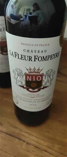 Bordeaux Castillon-côtes-de-bordeaux Château La Fleur Fompeyre 2022