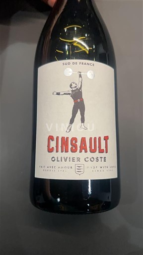 Linguadoca e Rossiglione Paese d'Oc Olivier Coste Cinsault 2022