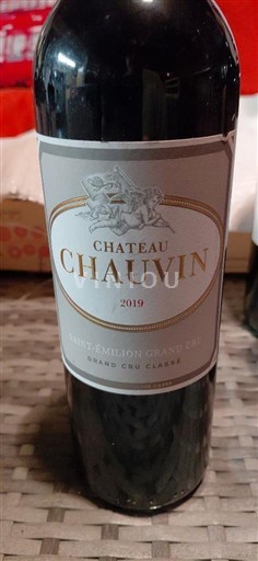Bordeaux Saint-Émilion Grand Cru Grand Cru Château Chauvin 2019