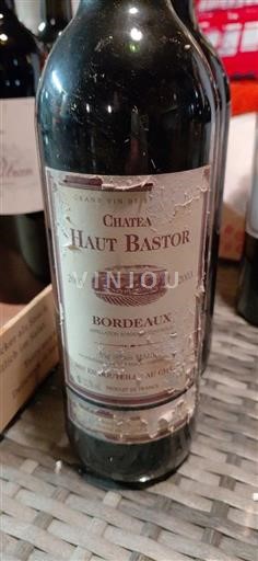 Bordeaux Château Haut Bastor 2003