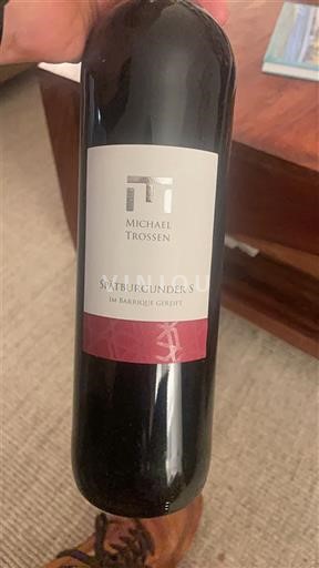 Mosela Michael Trossen Spätburgunder S Im Barrique Gereift Não Sazonado