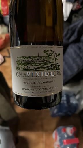 Borgoña Chablis Premier Cru Domaine Vocoret & Fils Montée de Tonnerre 2023
