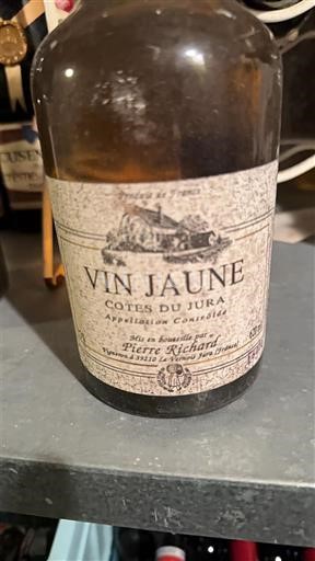 Jura Côtes-du-jura Pierre Richard 1986 Non Millésimé