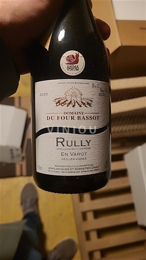 Burgundi Rully Domaine Four Bassot En Varot Vieilles Vignes 2020