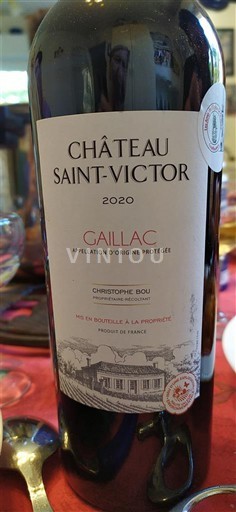Lounais-Ranska Gaillac Château Saint-Victor 2020