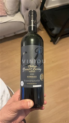Burdeos Bordeaux Château Grand Barbe Tradition 2020