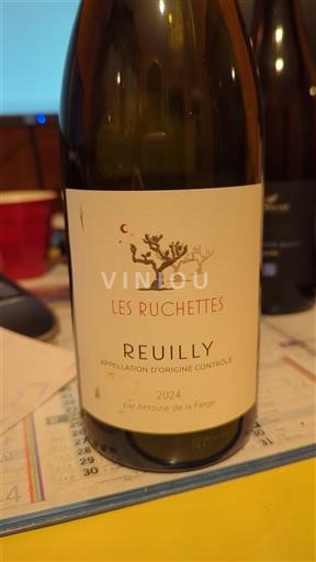 Údolí Loiry Reuilly Par Antoine de la Farge Les Ruchettes 2024