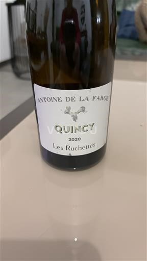 Valea Loarei Quincy Antoine de la Farge Les Ruchettes 2020